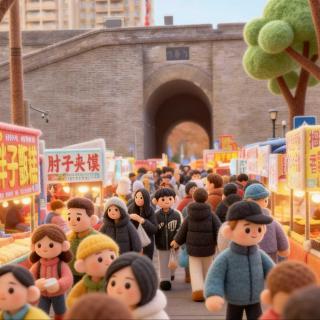 春节自救|受不了过年焦虑，就去早市当回“人”！