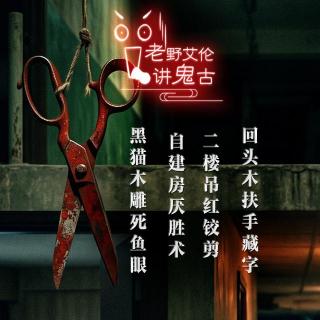 粤语 自建房超邪厌胜术 二楼吊红铰剪 回头木扶手藏字 黑猫木雕死鱼眼